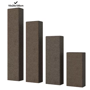 Palisada Hestra Drobnoutwardzona Polbruk Brązowy Packshot Packshot palisady Hestra firmy Polbruk w kolorze Brązowym.