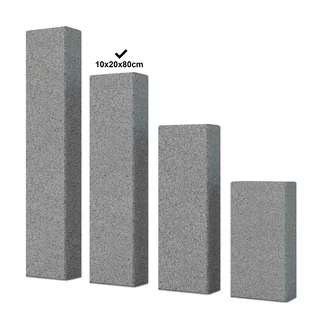 Palisada Hestra Drobnoutwardzona Polbruk Stalowy Packshot Packshot palisady Hestra firmy Polbruk w kolorze Stalowym.